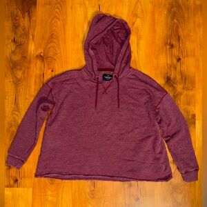 American Eagle Outfitters Burgundy Hoodie
